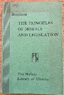 The Principles of Morals and Legislation